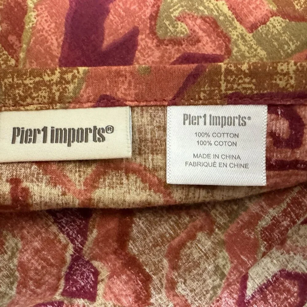 Pier 1 / Pier One Pillow Case Cover 20